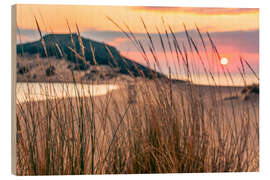 Stampa su legno Sun Setting Down, Elafonisos Island, Greece - Luis Pina