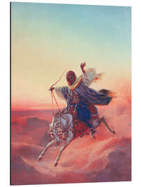 Aluminium print The Ride in the Desert - Heinrich von Mayr