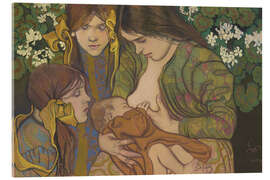 Acrylglasbild Mutterschaft - Stanislaw Wyspianski