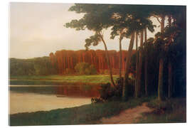 Acrylglasbild Grunewaldsee oder Schlachtensee