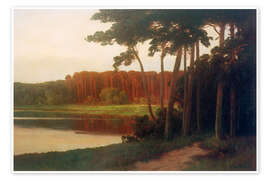 Poster Grunewaldsee oder Schlachtensee