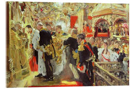 Acrylic print Coronation of Nicholas II of Russia, 1896 - Valentin Serow