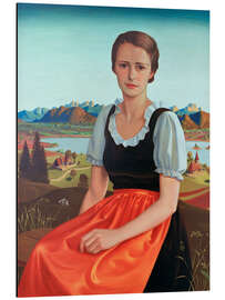 Magnettafel Mädchenbildnis