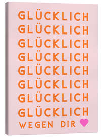 Leinwandbild Glücklich wegen Dir - Ohkimiko