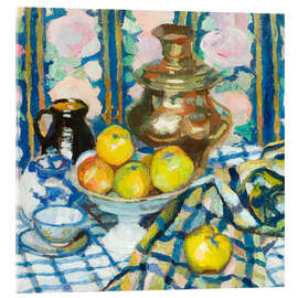 Acrylglasbild Stillleben mit Samovar - Stanislaus Kamocki