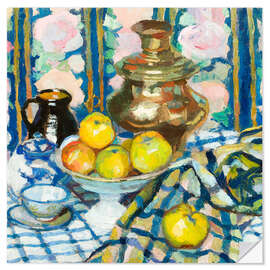 Sticker mural Still Life with a Samovar - Stanislaus Kamocki