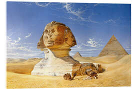 Acrylglasbild Die Große Sphinx - Henry Stanier