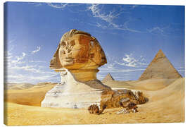 Leinwandbild Die Große Sphinx - Henry Stanier