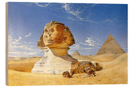 Holzbild Die Große Sphinx - Henry Stanier
