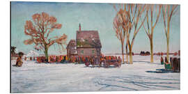 Alubild Winterlandschaft - Henryk Szczyglinski