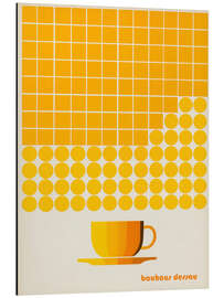 Alubild Gelbe Bauhaus Kaffeetasse