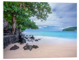 Acrylglasbild Strand von St. Vincent - Assaf Frank