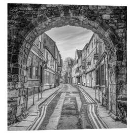 Acrylglasbild Charmanter Steintorbogen - Assaf Frank