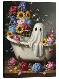 Leinwandbild Ein badender Geist - Nikita Abakumov