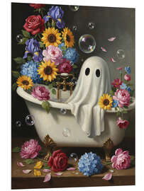 Hartschaumbild Ein badender Geist - Nikita Abakumov