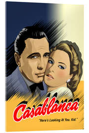 Acrylglasbild Casablanca - Here's looking at you, kid. - Jorge Packer