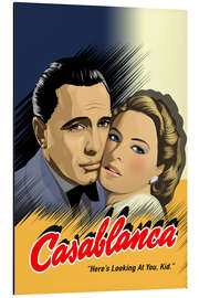 Magnettafel Casablanca - Here's looking at you, kid. - Jorge Packer