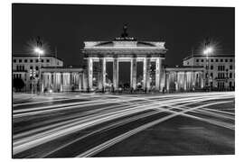 Alubild Dynamik am Brandenburger Tor in Berlin - Melanie Viola