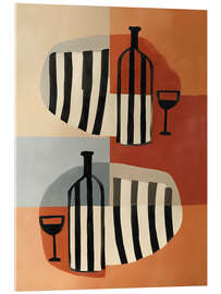 Acrylglasbild Die Geometrie des Lebens