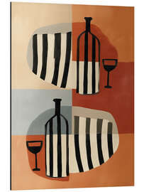 Alubild Die Geometrie des Lebens