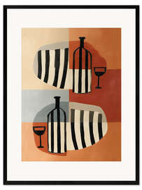 Gerahmter Kunstdruck Die Geometrie des Lebens