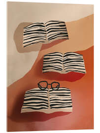 Acrylglasbild Abstract-Bibliothek - Branka Kodžoman