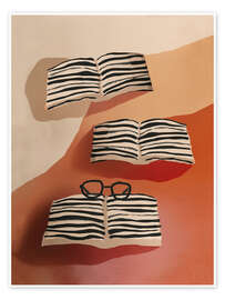 Wandbild Abstract-Bibliothek - Branka Kodžoman