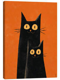 Leinwandbild Blick der Nachtkatzen