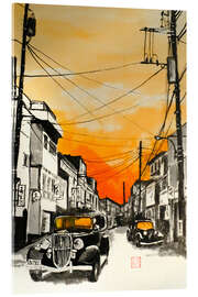 Acrylglasbild Tokio fünfziger Jahre - Péchane