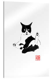 Gallery Print Katze bei Fellpflege