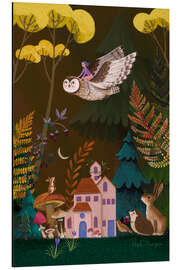 Alubild Eulenflug - Mila Marquis