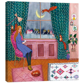 Leinwandbild Herbstheim