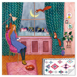 Wandsticker Herbstheim