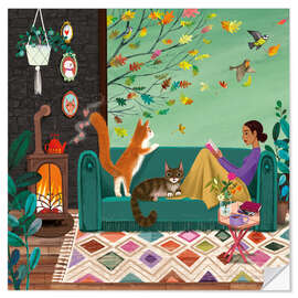 Wandsticker Herbstwinde