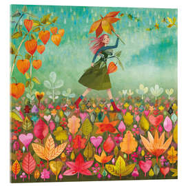 Acrylglasbild Herbstliebe