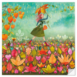 Wandsticker Herbstliebe