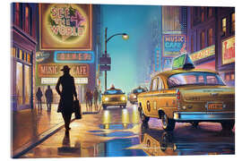 Acrylglasbild Lichter von New York