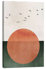 Leinwandbild Rising - KUBISTIKA