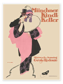 Poster Münchner Kindl Keller - Vintage Advertising Collection