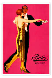 Wandbild Bally Schuhe - Federico Ribas