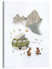 Leinwandbild Nordwestpazifische Küste - Urchin Bay