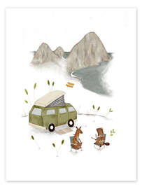 Wandbild Nordwestpazifische Küste - Urchin Bay