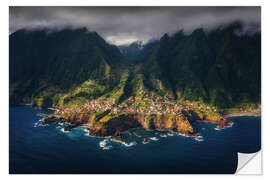 Wandsticker Seixal - Madeira