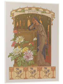 Hartschaumbild Herbst