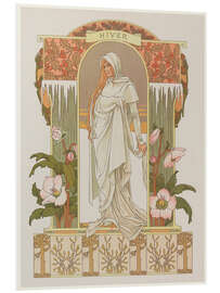 Hartschaumbild Winter