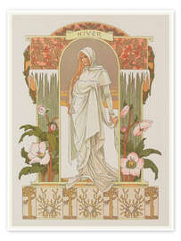 Wandbild Winter - Elisabeth Sonrel