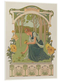 Hartschaumbild Frühling