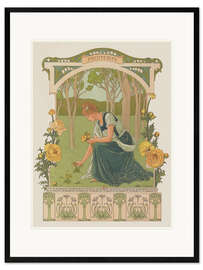 Gerahmter Kunstdruck Frühling