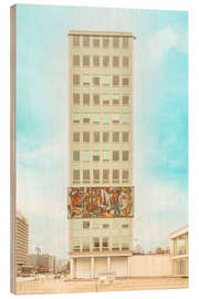 Holzbild Haus des Lehrers auf dem Alexanderplatz, Seite - Michael Schulz Dostal