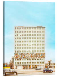 Leinwandbild Haus des Lehrers auf dem Alexanderplatz, Berlin - Michael Schulz Dostal